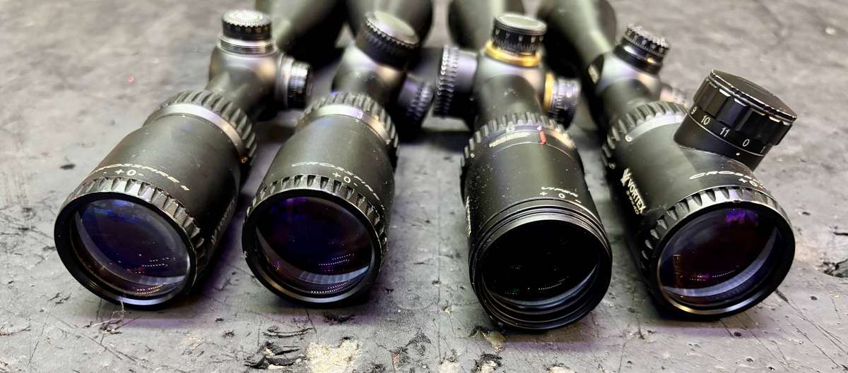 Vortex rifle scopes bundle - all four included