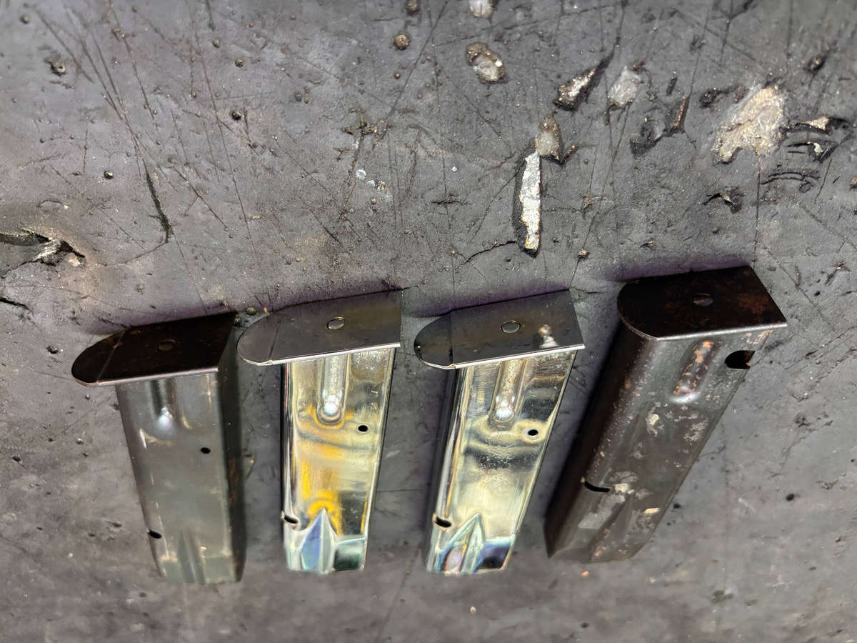 9MM MAGAZINES X 4 FOR ONE BID