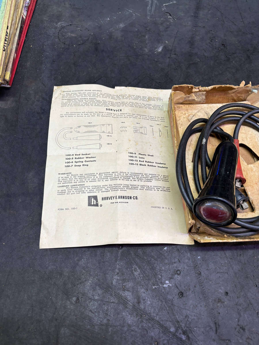 CAR TIMING LIGHT OLD SCHOOL