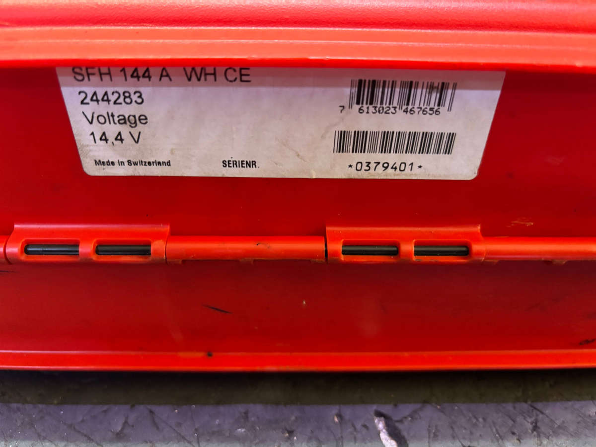 HILTI SFH 144-A CORDLESS DRILL WITH BATTERY AND CHARGER