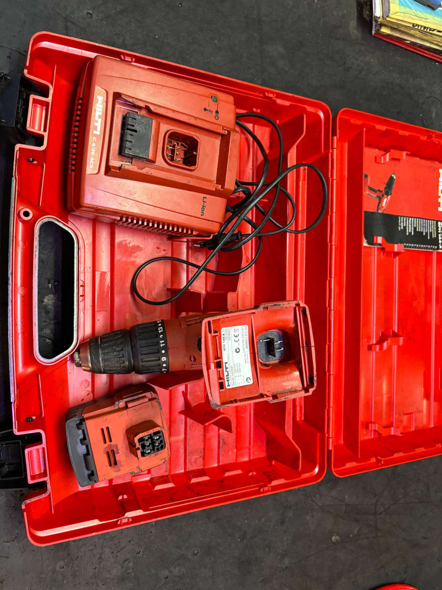 HILTI SFH 144-A CORDLESS DRILL WITH BATTERY AND CHARGER