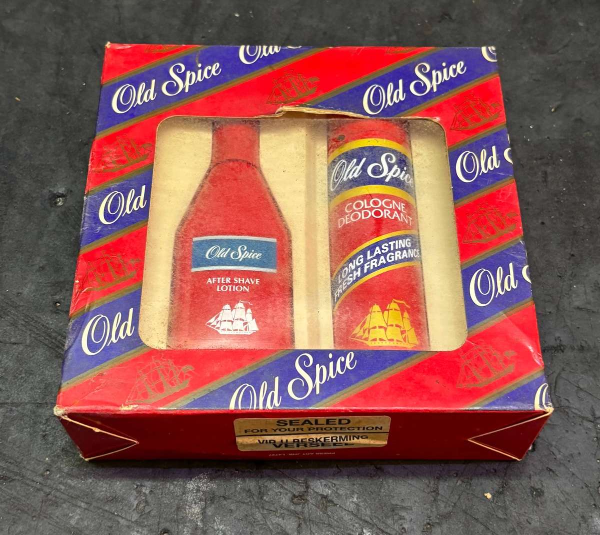 ORIGANAL OLD SPICE AFTER SHAVE AND DEODORANT STILL SEALED
