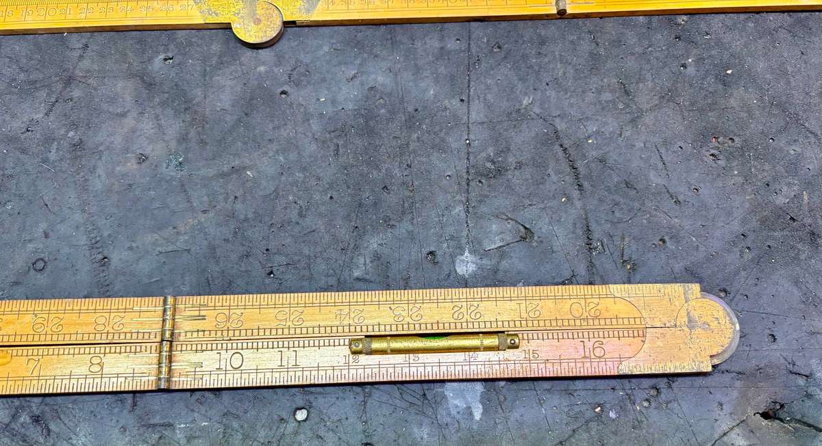 OLD WOODEN RULERS
