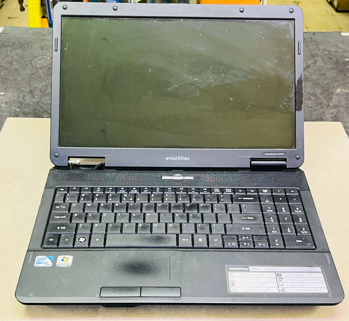 Emachines E527 LAPTOP (dead read description)