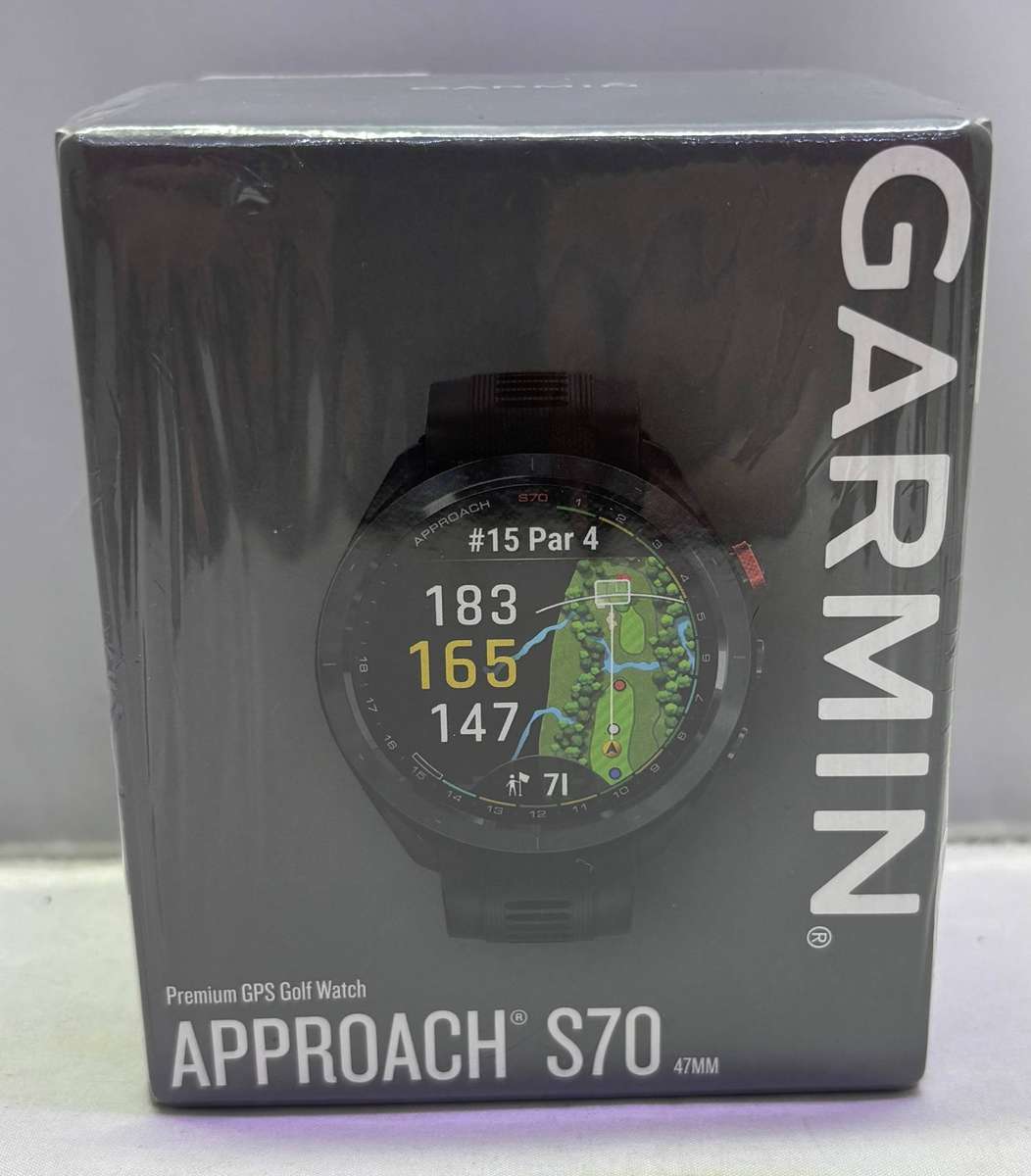 GARMIN APPROACH® S70 47MM PREMIUM GPS GOLF WATCH
