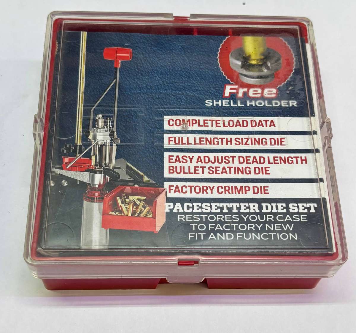 LEE DIE SET RELOADING .22 HORNET