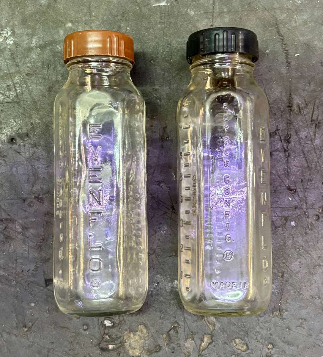 EVENFLO BABY FEEDING BOTTLES VINTAGE