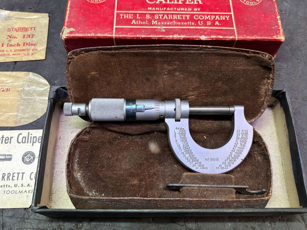 VINTAGE MICROMETER MOORE & WRIGHT SHEFFIELD, ENGLAND