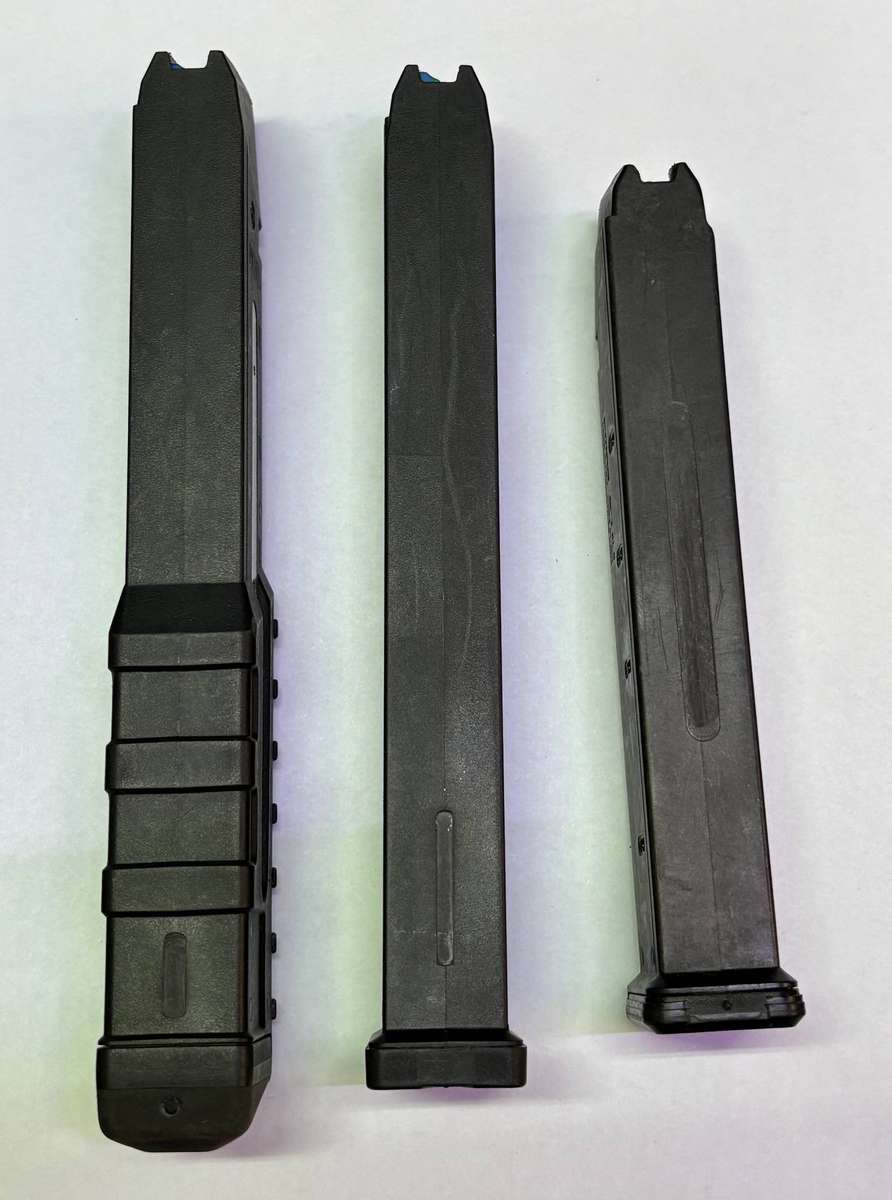 GLOCK MAGAZINES X3 PMAG AND UTG