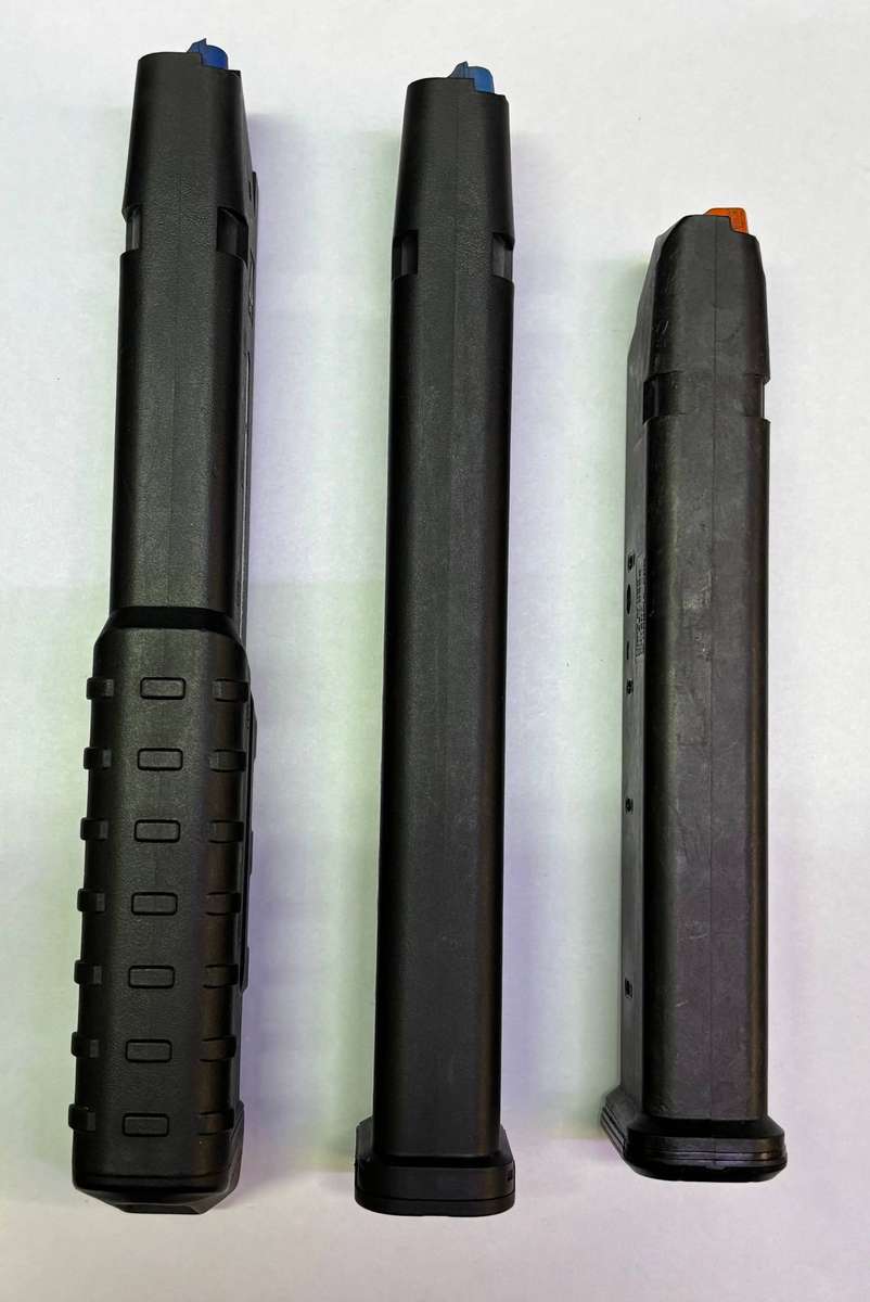 GLOCK MAGAZINES X3 PMAG AND UTG