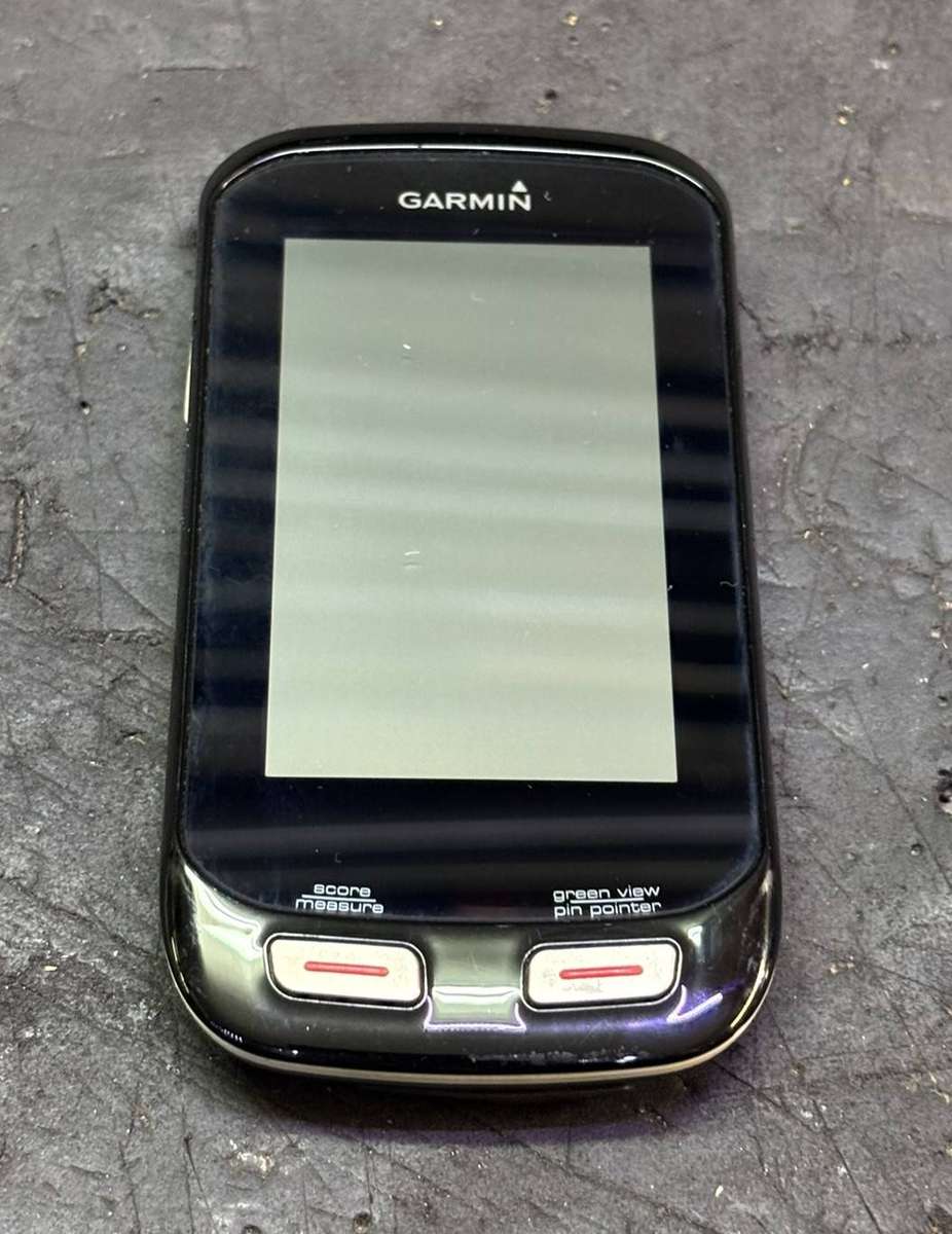 The Garmin Approach G8 is a slim, lightweight handheld golf GPS device