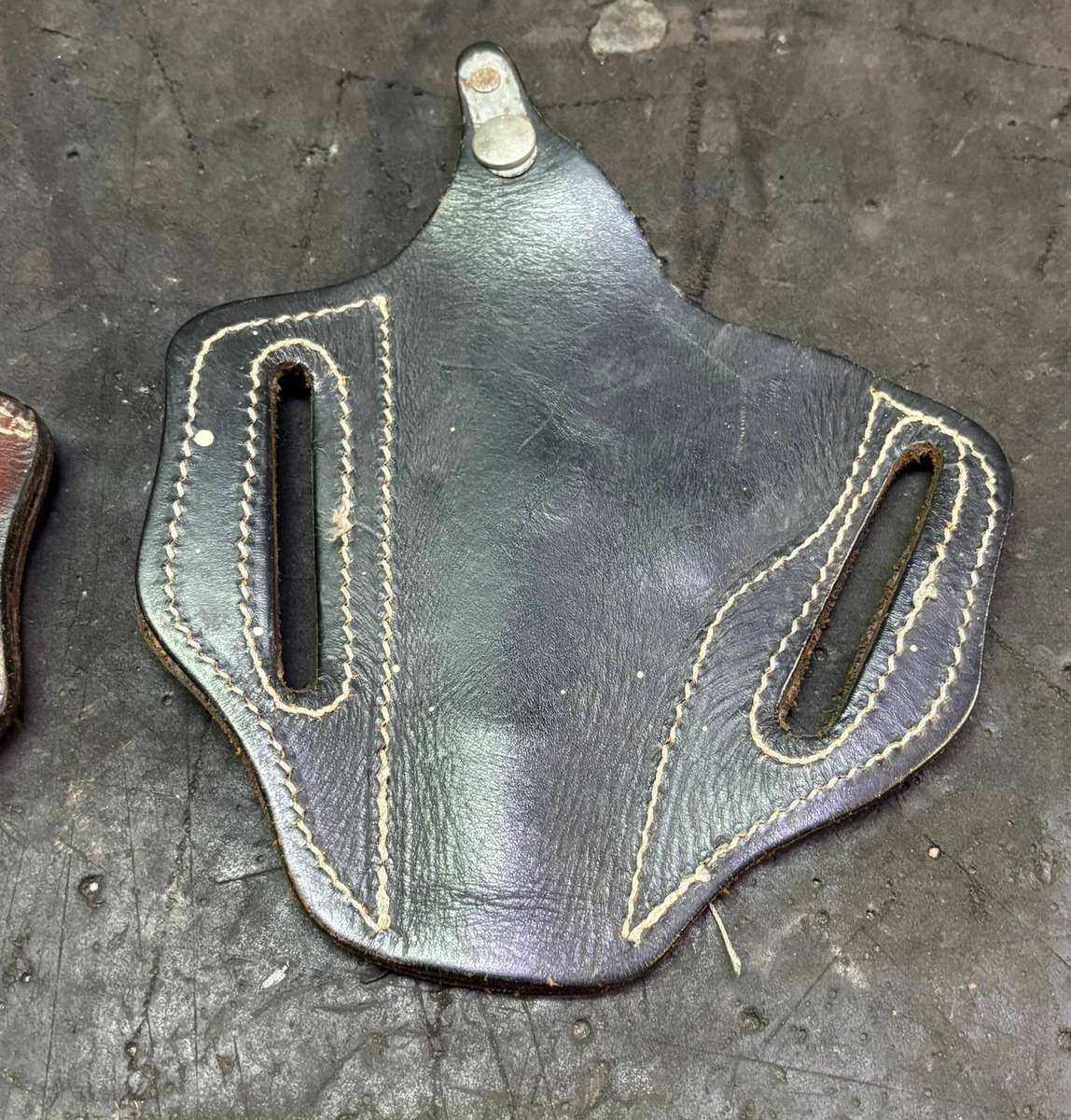 LEATHER HOLSTERS BOTH FOR ONE BID