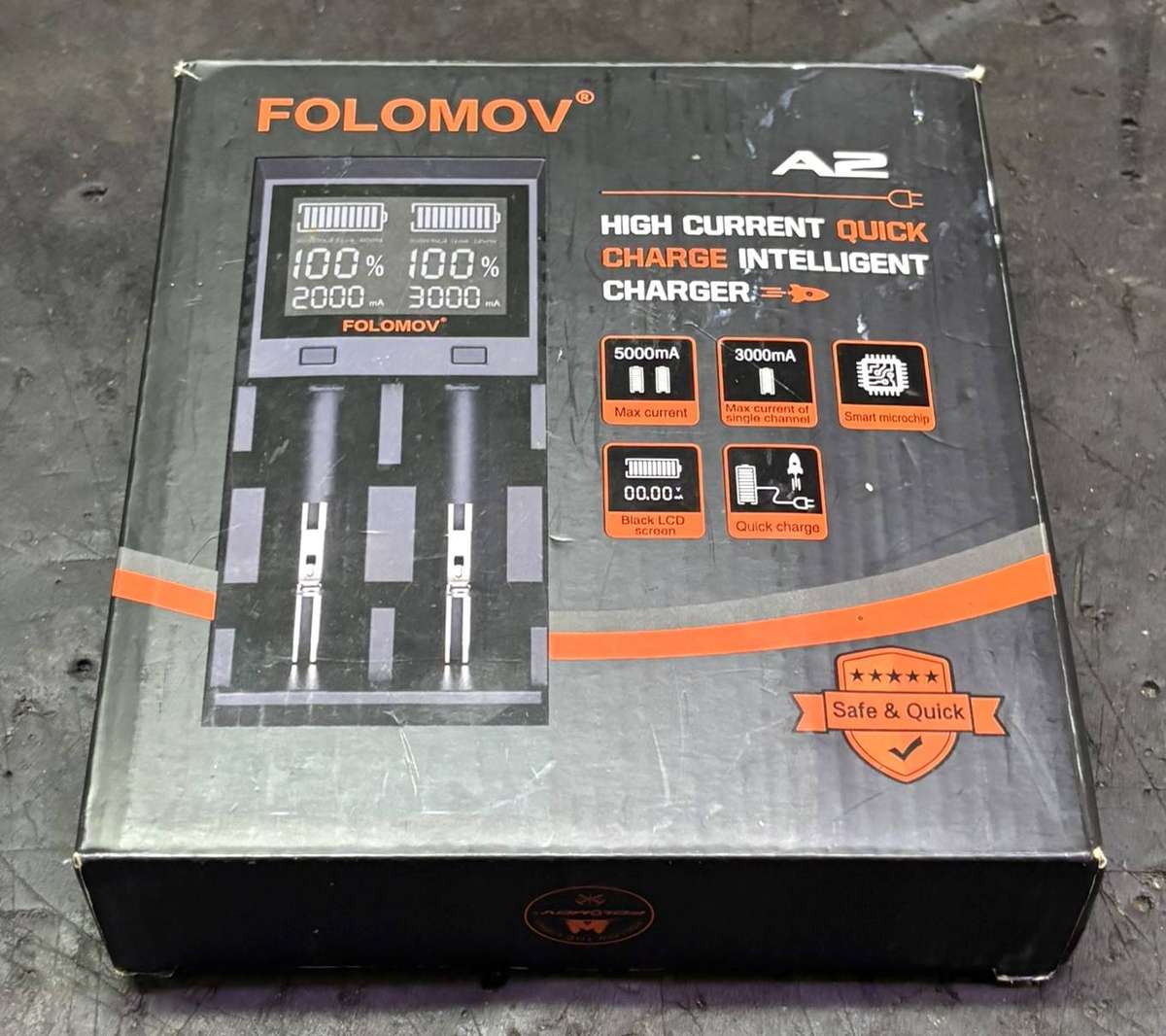 FOLOMOV A2 HIGH CURRENT QIUCK CHARGER