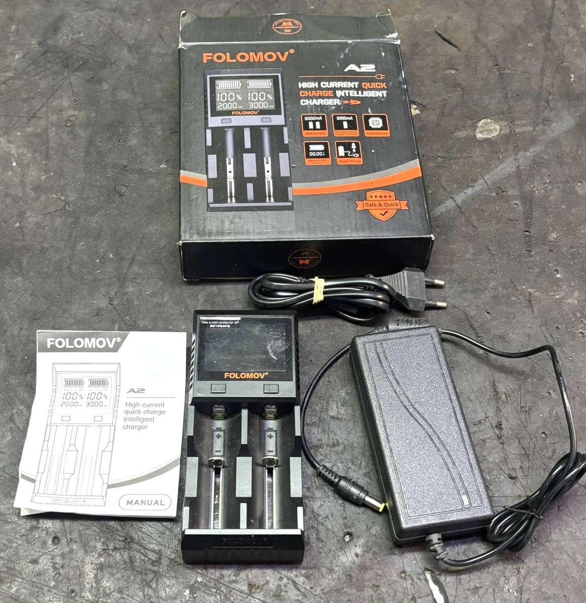 FOLOMOV A2 HIGH CURRENT QIUCK CHARGER
