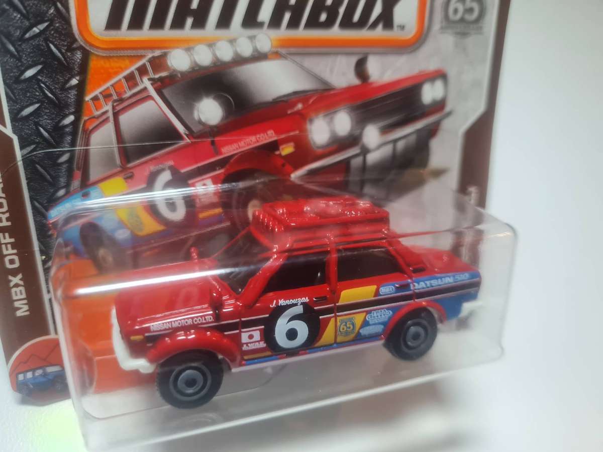 LOT 13 - MATCHBOX '70 DATSUN 510 RALLY