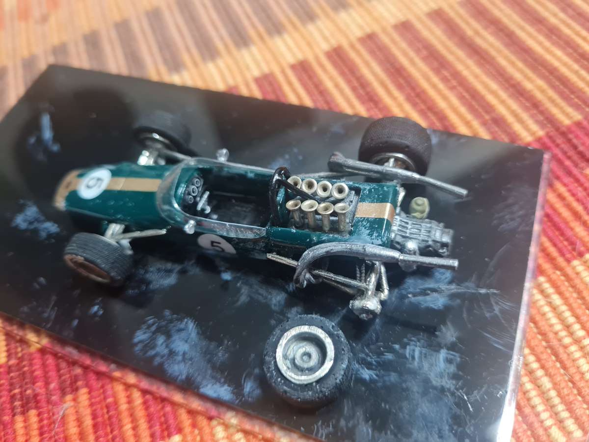 1/43 scale Brabham #5 (read additional infoplease)