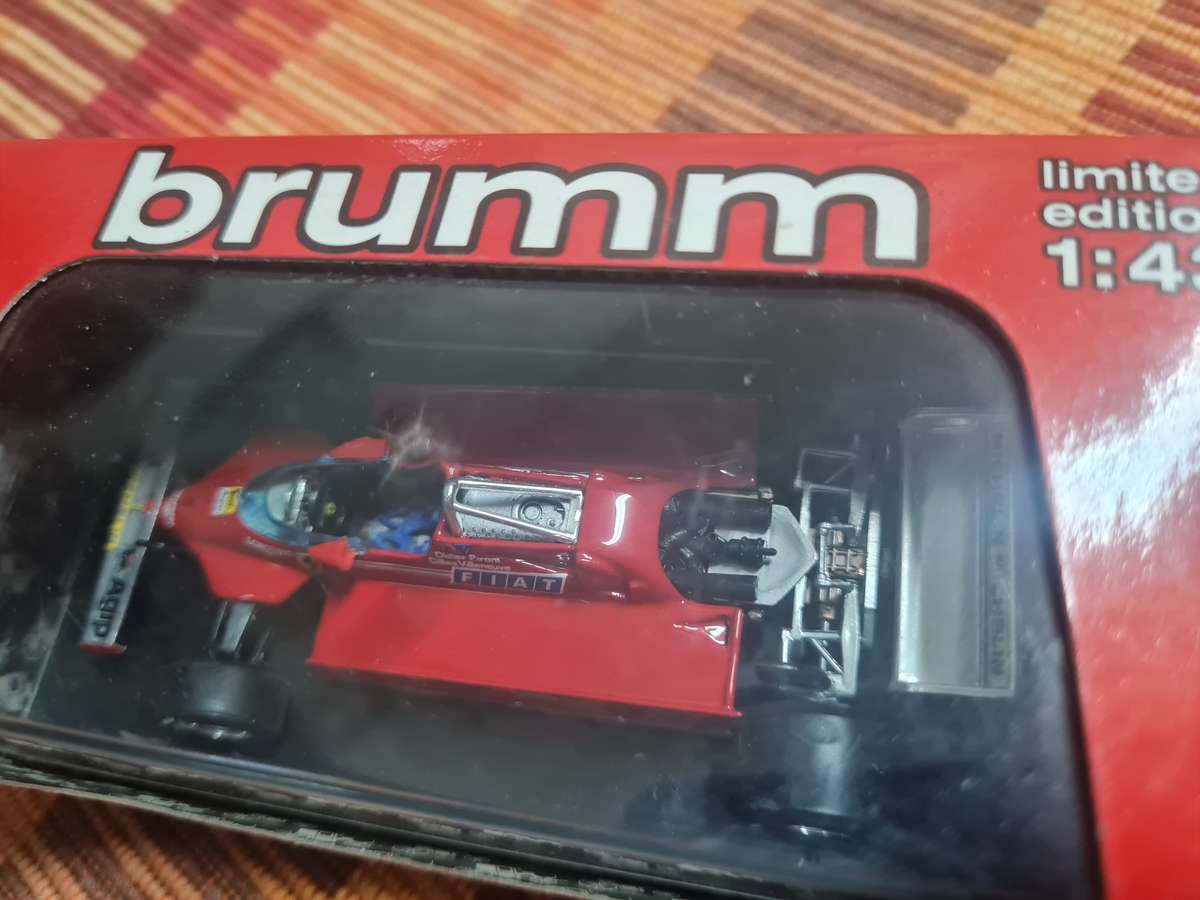 Boxed BRUMM 1/43 scale Ferrari 126 CK Turbo