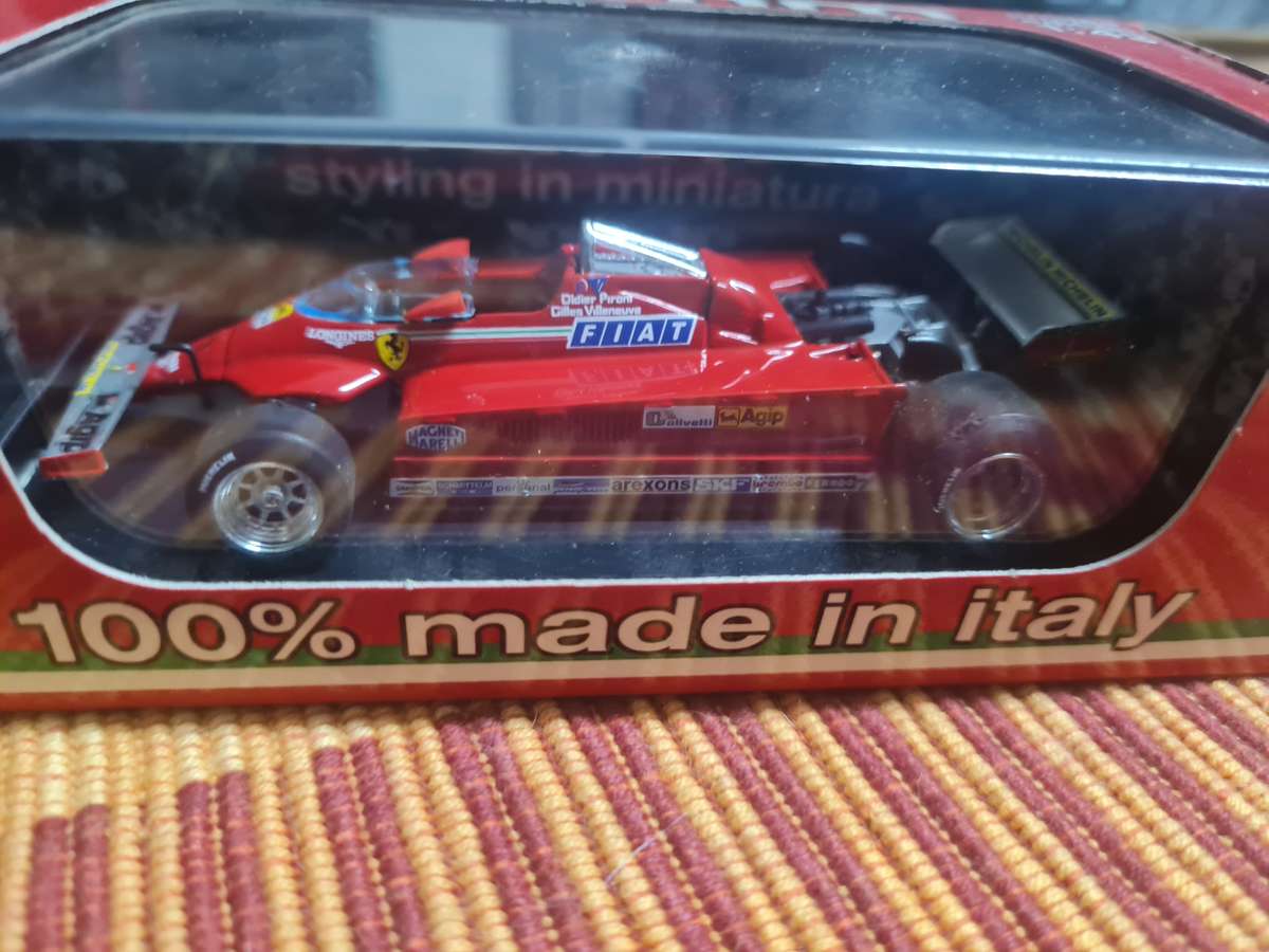 Boxed BRUMM 1/43 scale Ferrari 126 CK Turbo