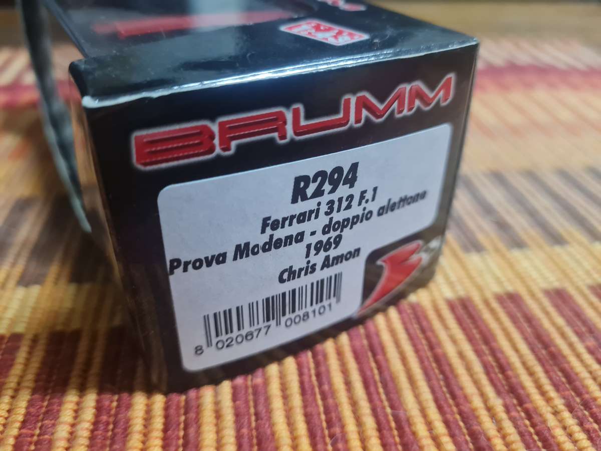 Boxed BRUMM 1/43 Ferrari 312