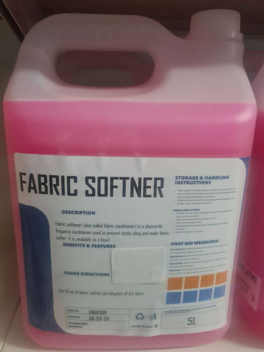 5 litre Fabric Softner (Quality)