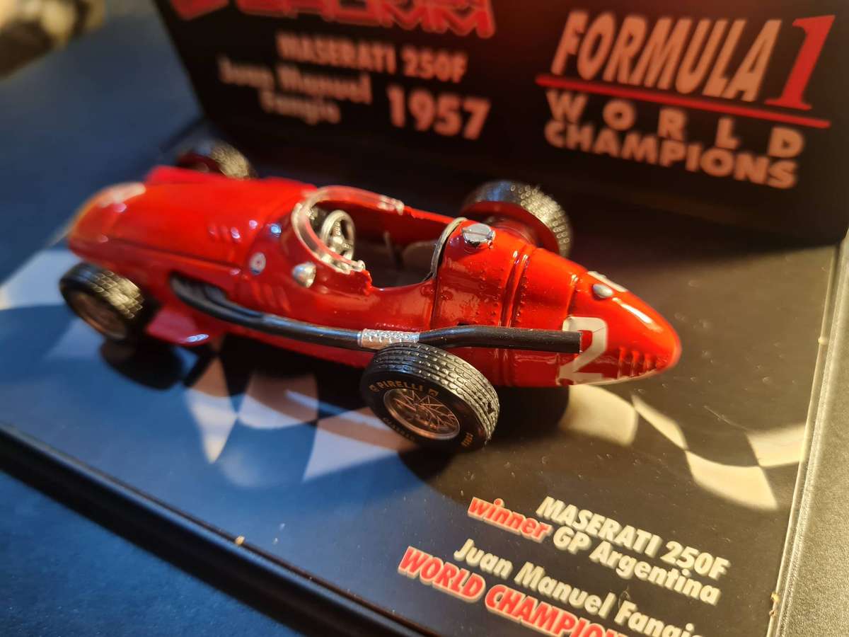1/43 scale Brumm limited edition Maserati 250F