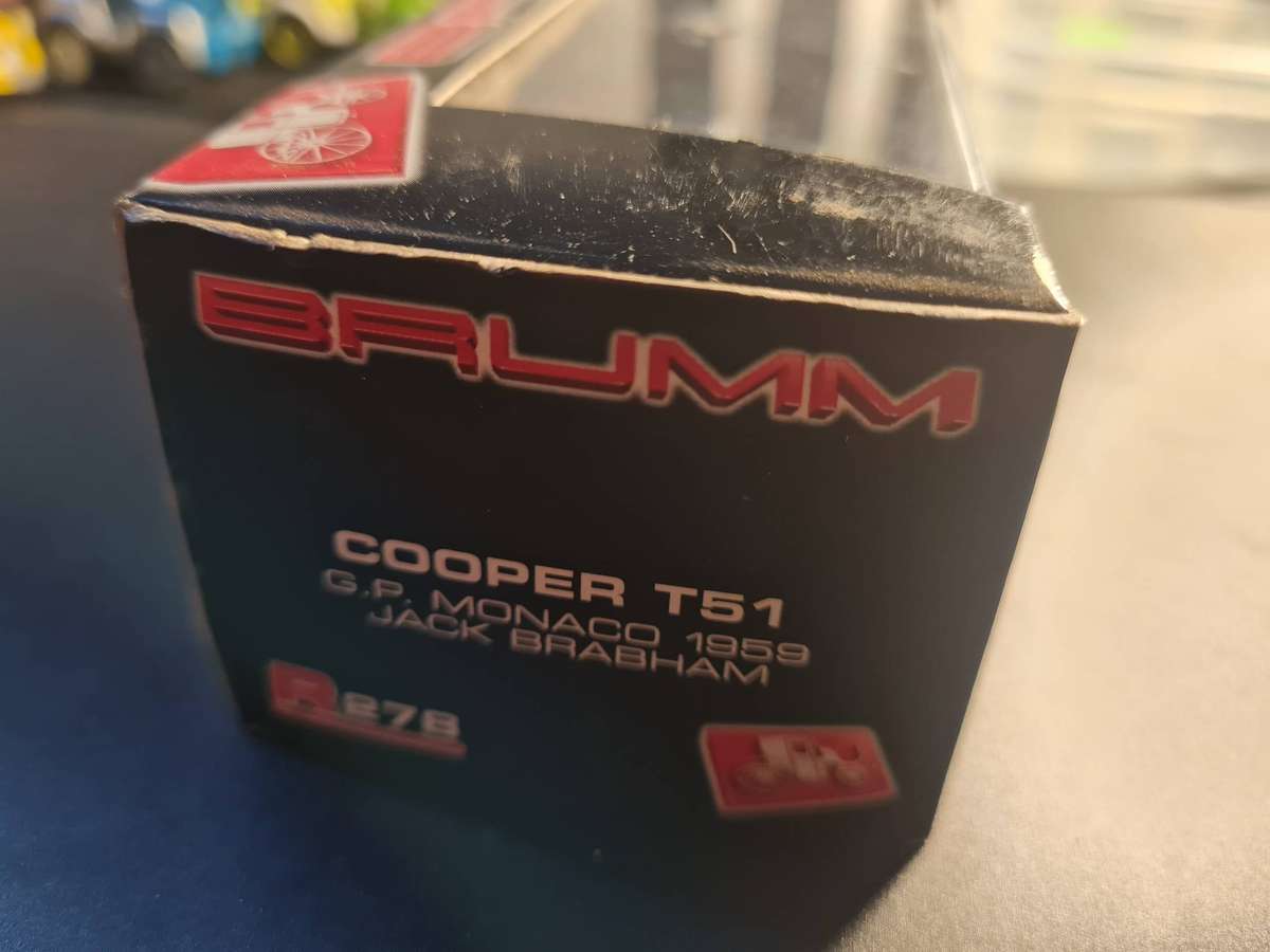 1/43 scale Brumm Cooper T51 GP Monaco