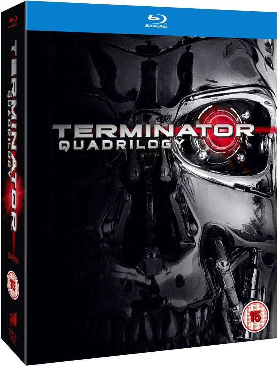 TERMINATOR QUADRILOGY SERIES 1-4 COMPLETE COLLECTION SEALED BLU-RAY