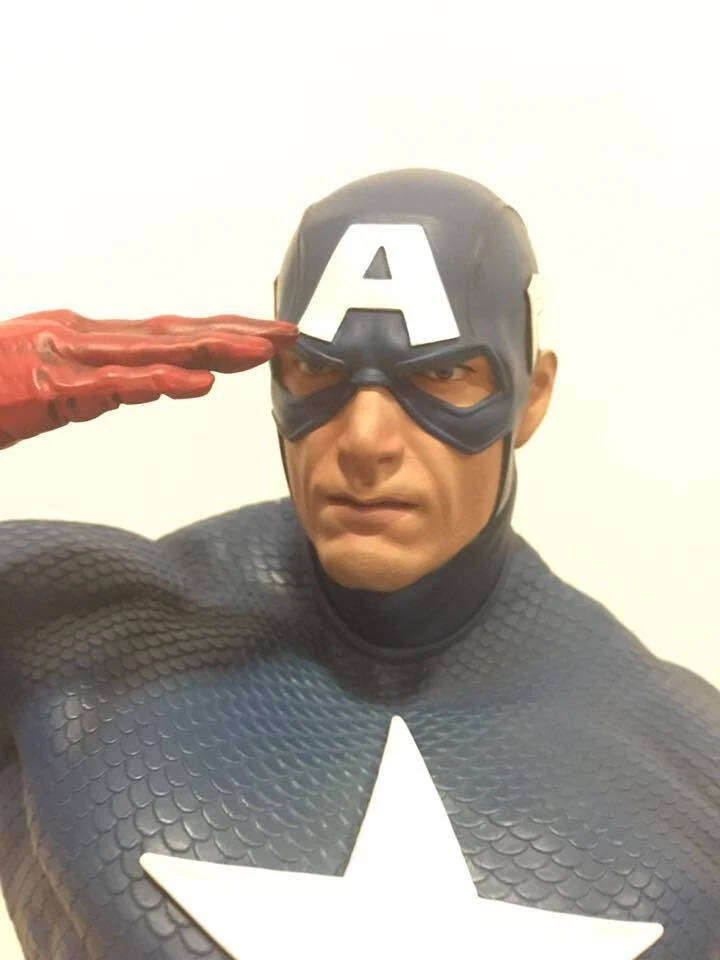 CAPTAIN AMERICA 1/4 Scale Statue: Sentinel of Liberty XM Studios Premium MINT.