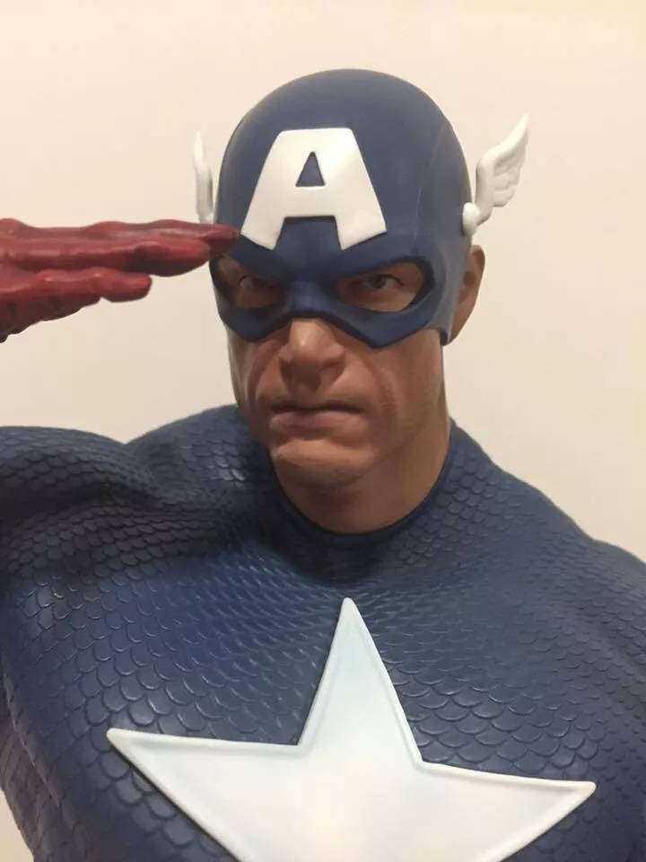 CAPTAIN AMERICA 1/4 Scale Statue: Sentinel of Liberty XM Studios Premium MINT.
