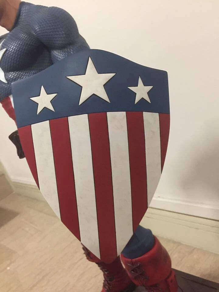 CAPTAIN AMERICA 1/4 Scale Statue: Sentinel of Liberty XM Studios Premium MINT.