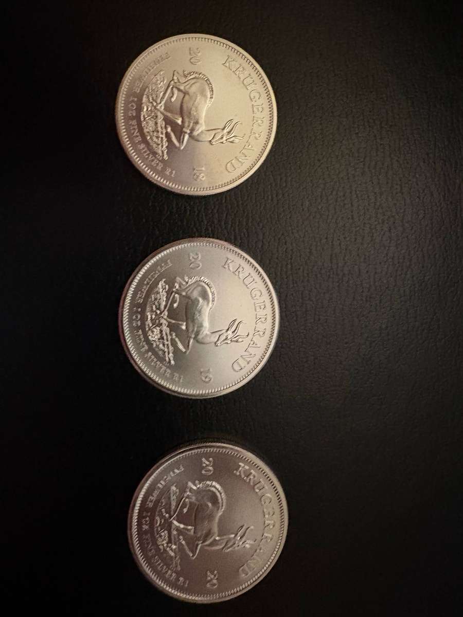 Krugerrands 1oz 2018 2019 2020