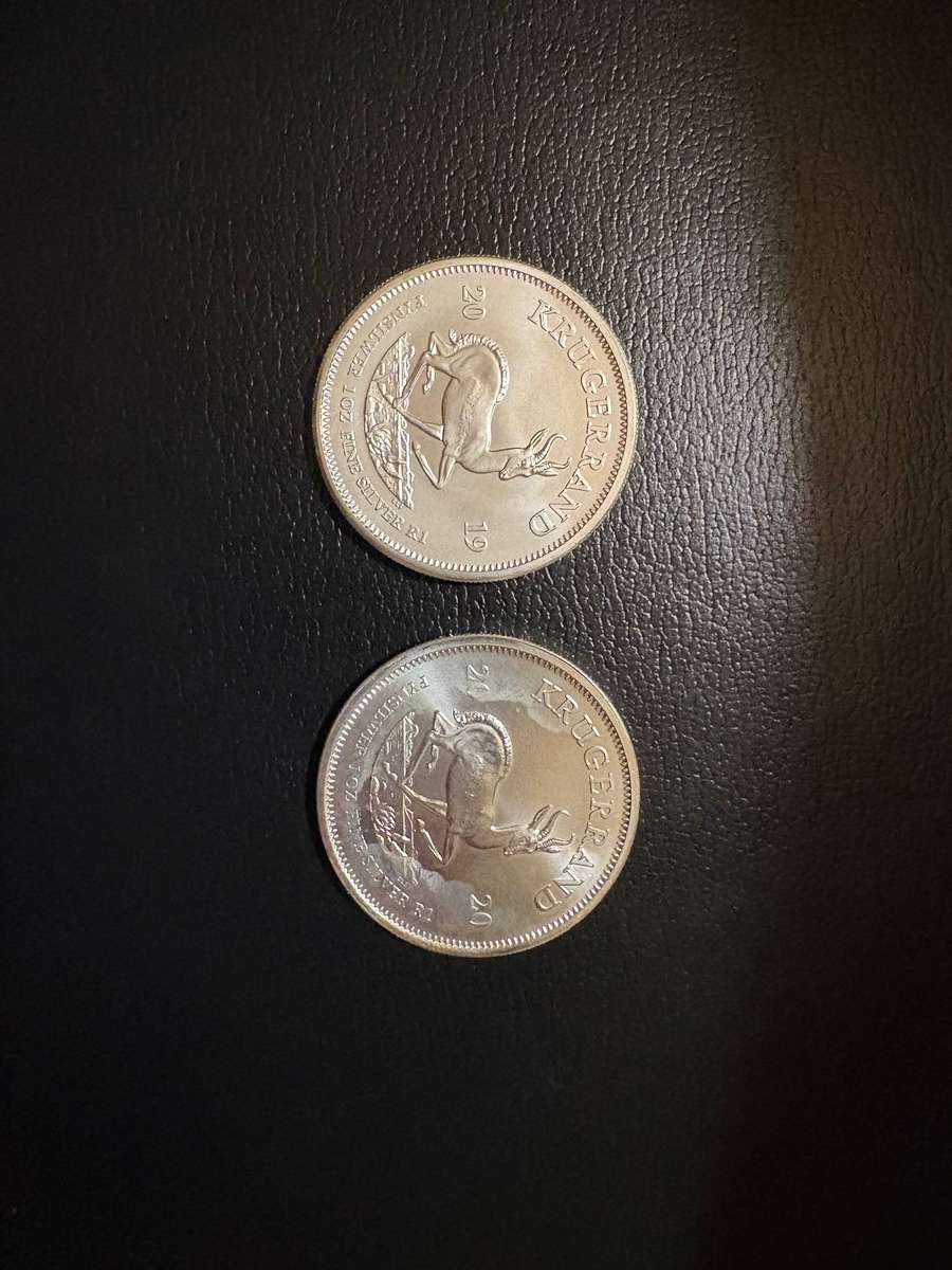 Silver 1oz Kruger rands 2019 2020
