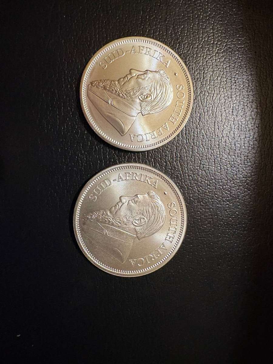 Kruger rands 1oz silver 2023 and 2024
