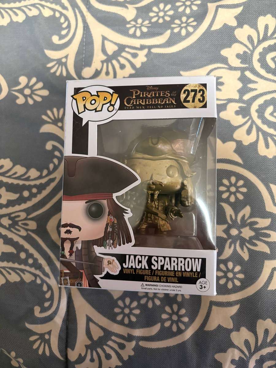 Funko Pop Jack Sparrow (Pirates of the Caribbean) Gold