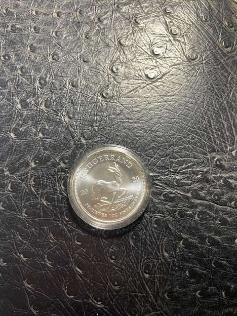 Krugerrands 2020 1oz fine silver coins
