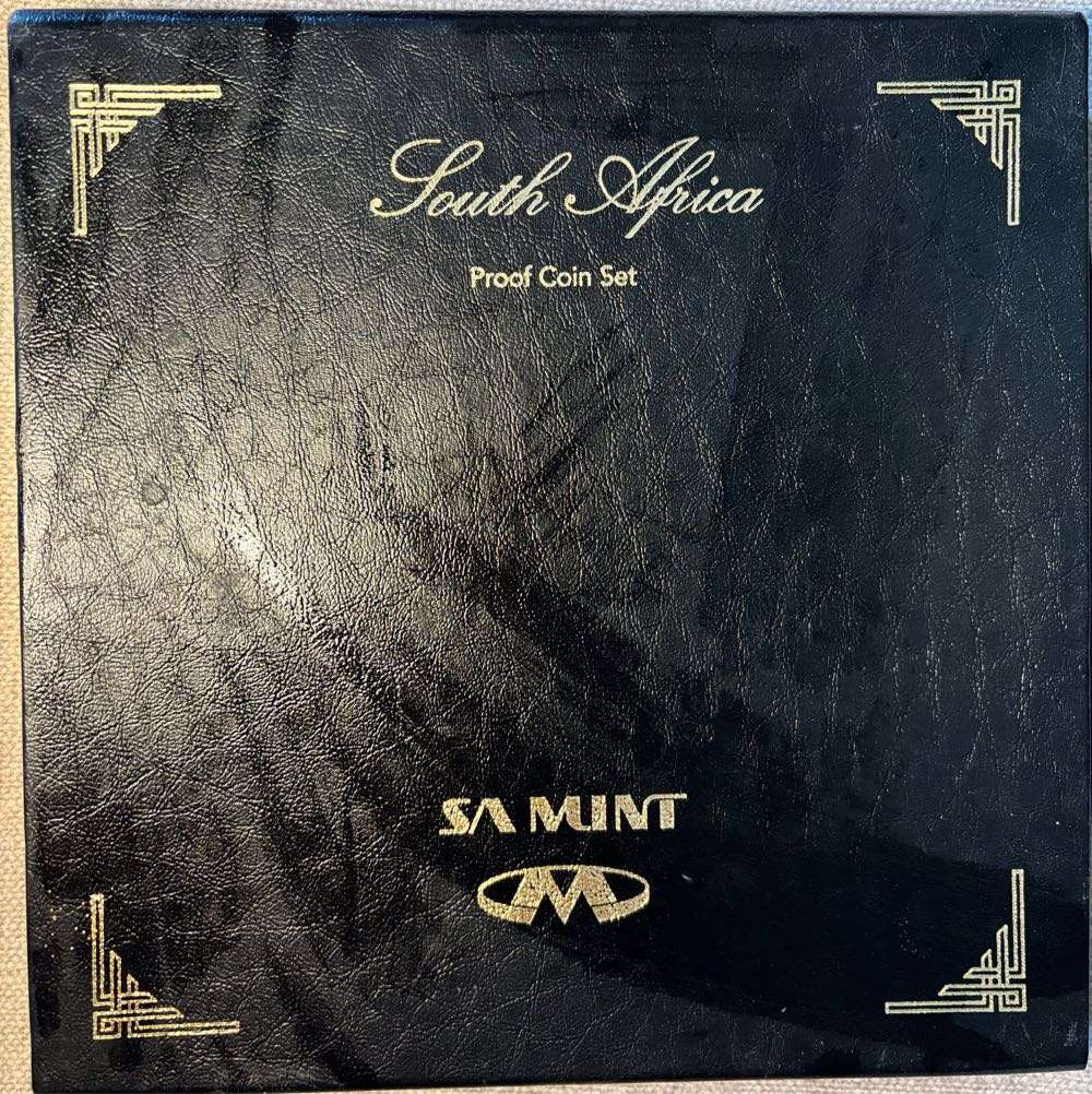 SOUTH AFRICA PROOF COIN SET IN BOX
