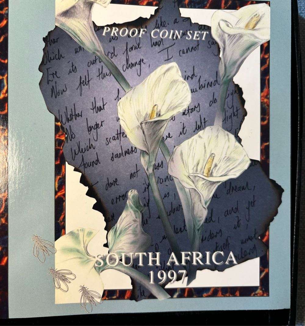 SOUTH AFRICA PROOF COIN SET IN BOX