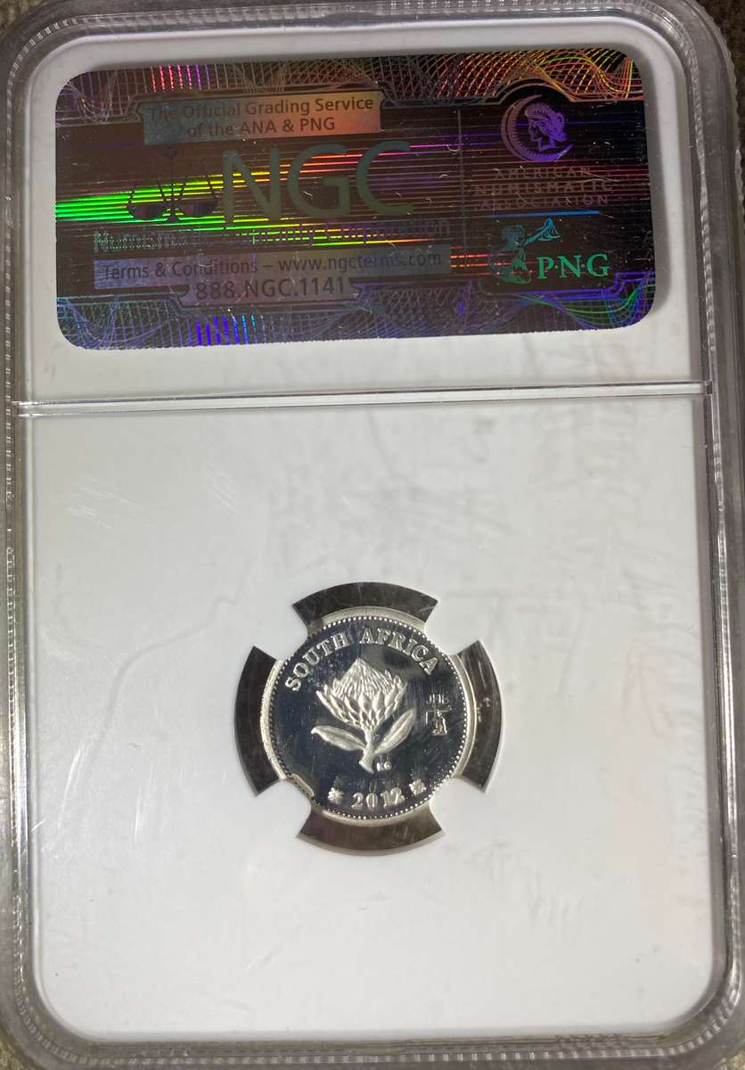 2012 SOUTH AFRICA 2.5c GAUTRAIN JHB COIN SHOW