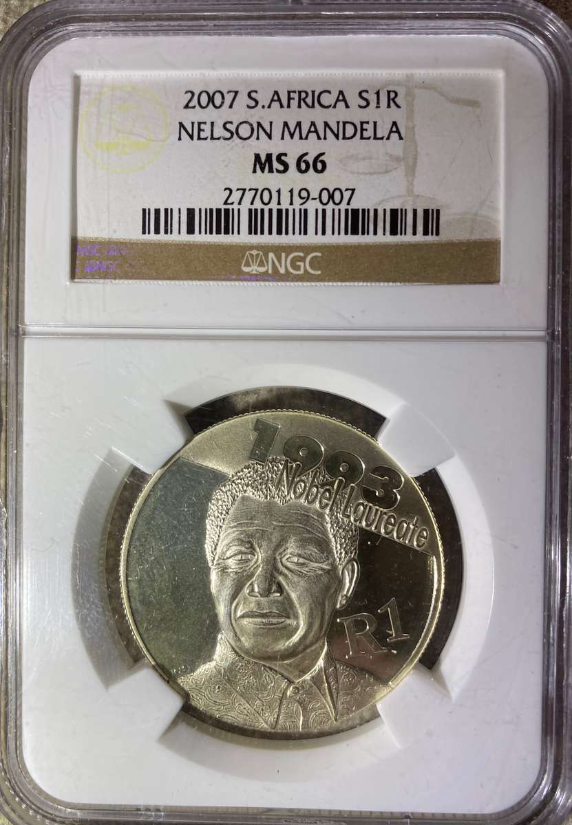 Set of 3 2007 MANDELA R1 COINS