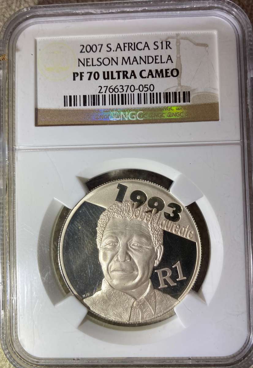 Set of 3 2007 MANDELA R1 COINS