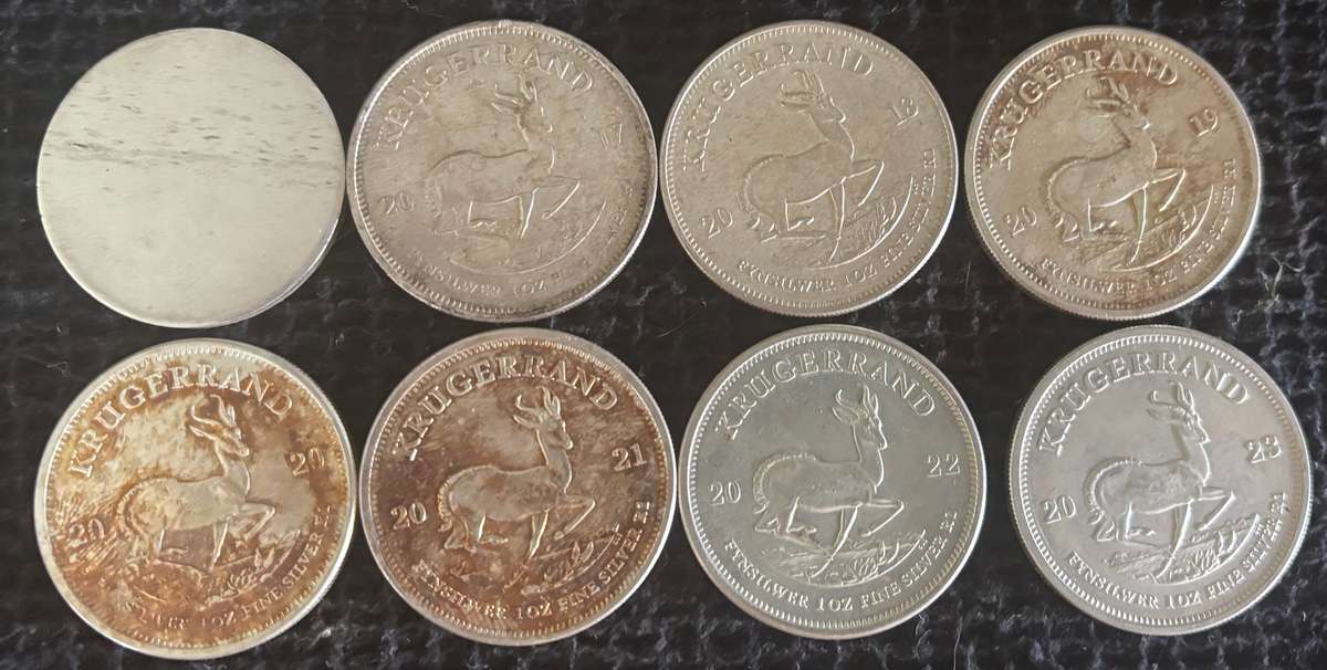 SILVER KRUGERRAND SET