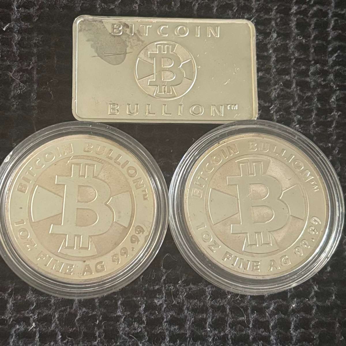 Bitcoin Bullion Coins and Bar