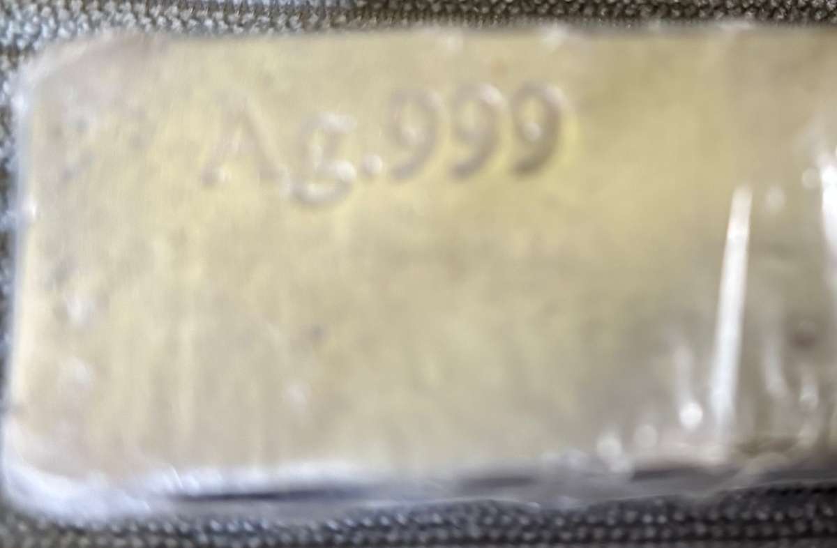 1Kg 99.9 Solid Silver Bar