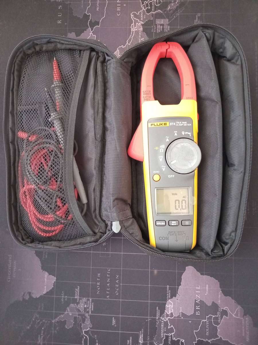 Fluke 374 True RMS AC/DC Clamp Meter 600A 600V