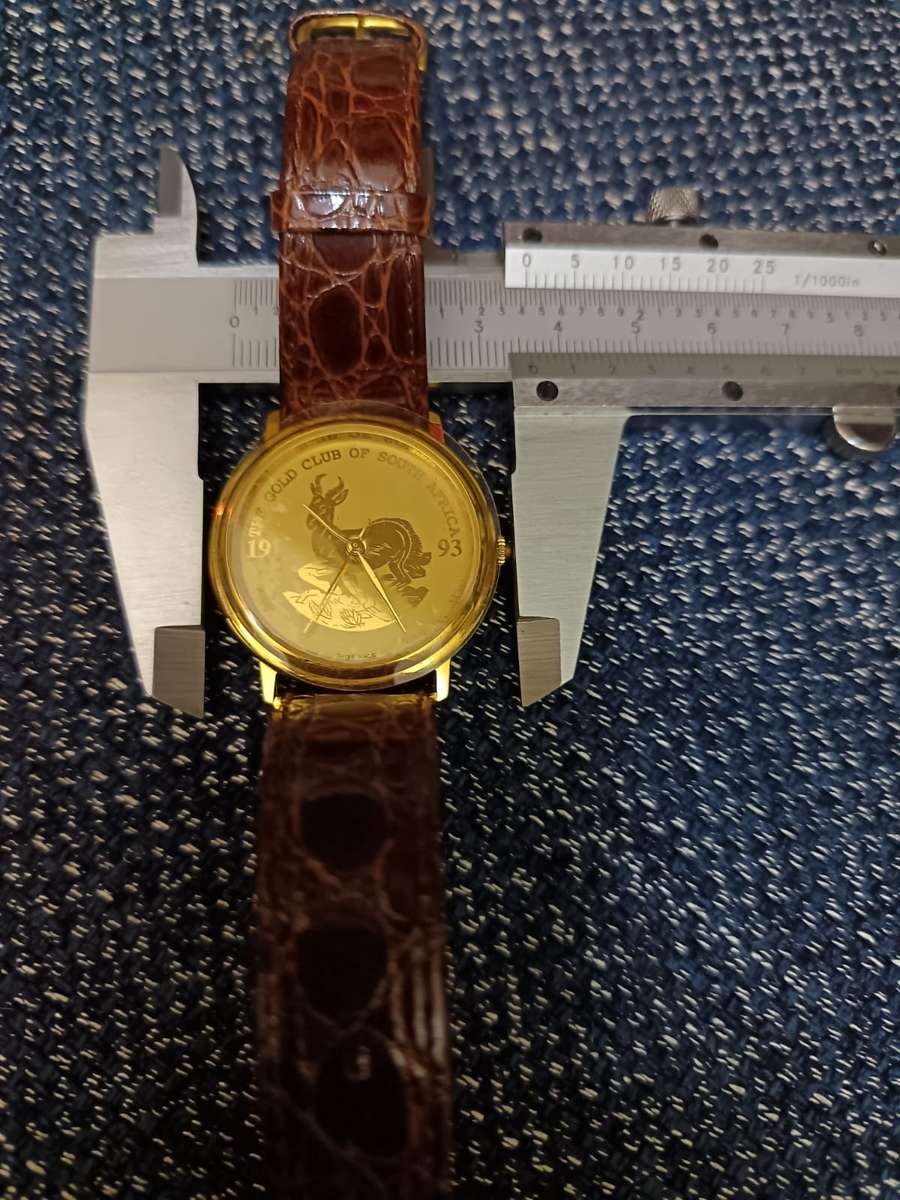 Swiss made - The Gold Club of South Africa - 1993 - watch is unworn and like new.