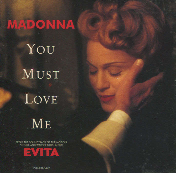 MADONNA - You Must Love Me - Promo Import CD - PRO-CD-8472