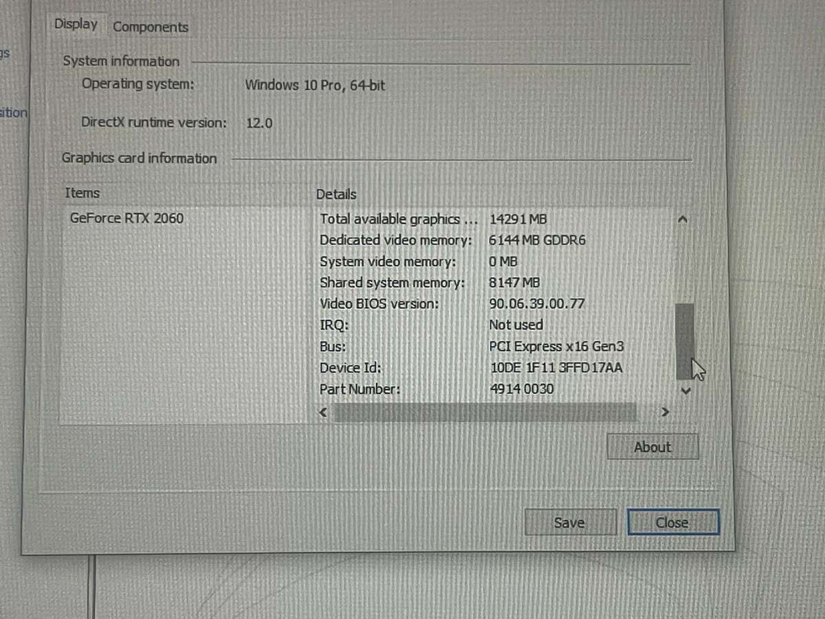 LENOVO LEGION Y540 | 9TH GEN CORE i7-9750H | 16GB RAM | 512GB SSD/1TB HDD | 6GB RTX 2060 | 17.3 FHD