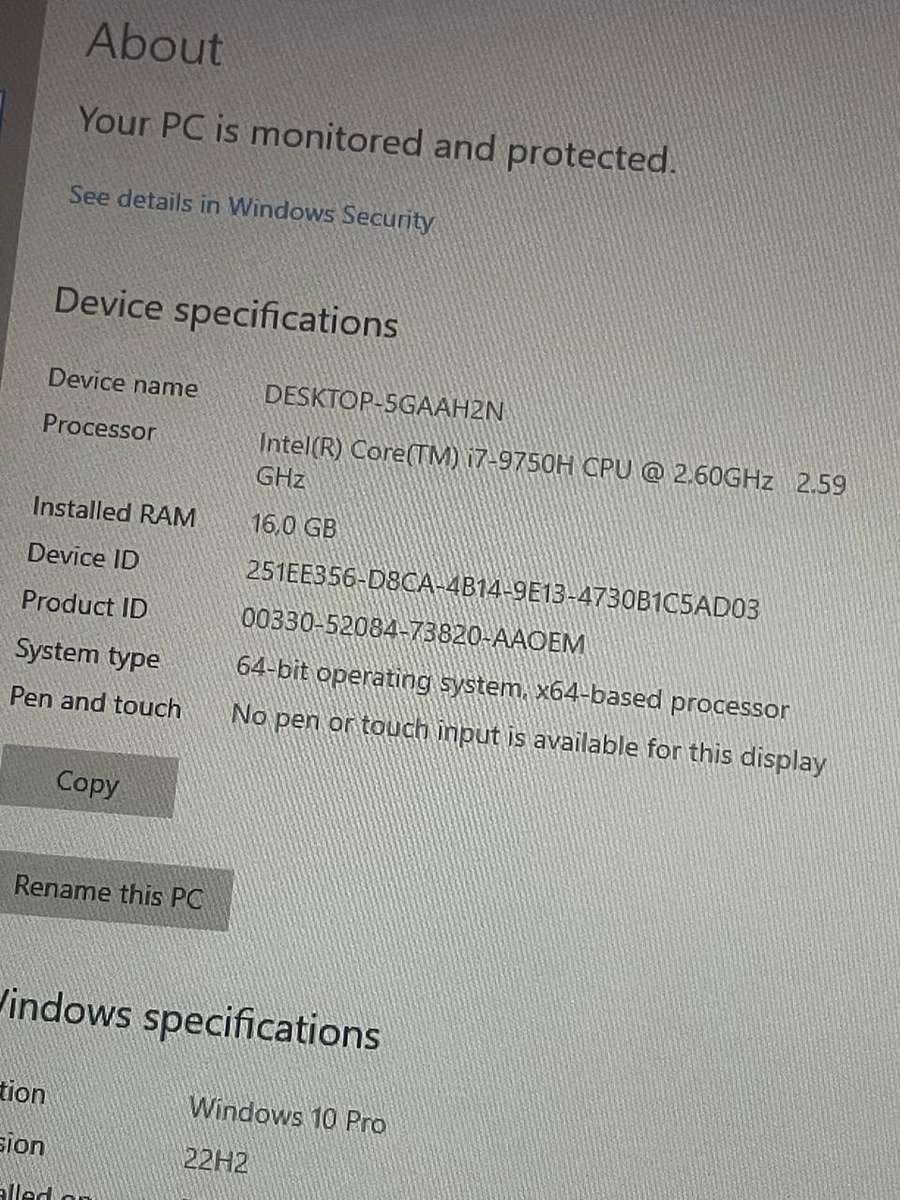 LENOVO LEGION Y540 | 9TH GEN CORE i7-9750H | 16GB RAM | 512GB SSD/1TB HDD | 6GB RTX 2060 | 17.3 FHD