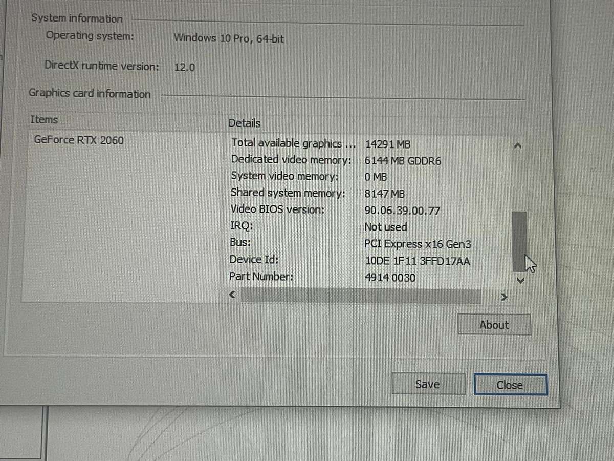 LENOVO LEGION Y540 | 9TH GEN CORE i7-9750H | 16GB RAM | 512GB SSD/1TB HDD | 6GB RTX 2060 | 17.3 FHD