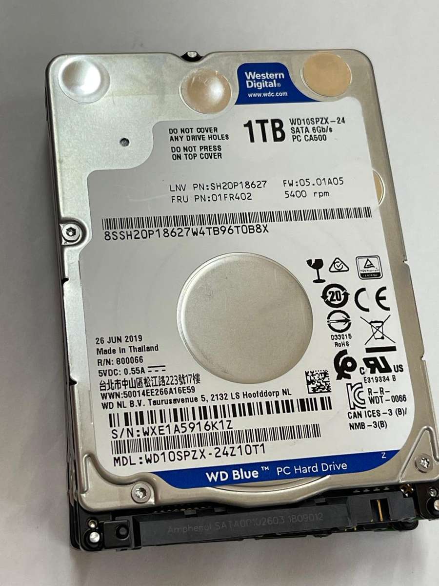 WD BLUE 1TB 2.5 HDD INTERNAL LAPTOP HARD DRIVE